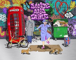 Dancing Queen by Dylan Izaak - Limited Edition Aluminium Print sized 28x22 inches. Available from Whitewall Galleries