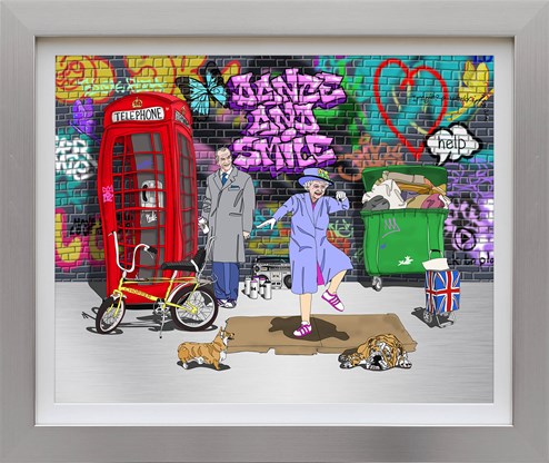 Dancing Queen by Dylan Izaak - Framed Limited Edition Aluminium Print