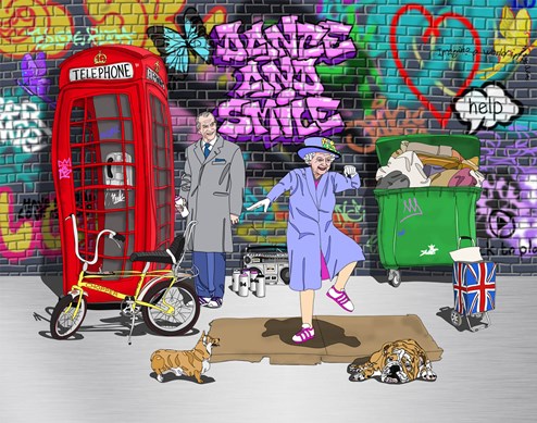 Dancing Queen by Dylan Izaak - Limited Edition Aluminium Print